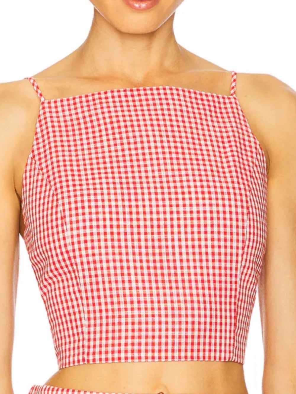 Women’s Elodie the Label Jamie Top in Red Gingham